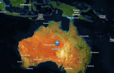 Duh! Setiap Tahun Benua Australia Bergerak Sejauh 7 CM dan Terus Mendekati Indonesia