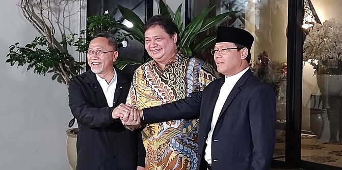 PPP Dukung Ganjar dan Golkar Pede Airlangga, PAN Masih Malu-Malu ke Prabowo