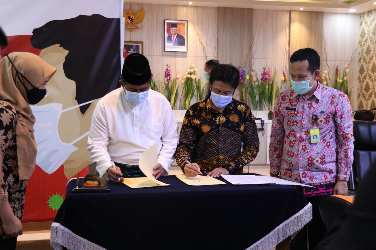 Wujudkan Smart City, Bupati Siak Alfedri Resmikan Portal Siak Bedelau
