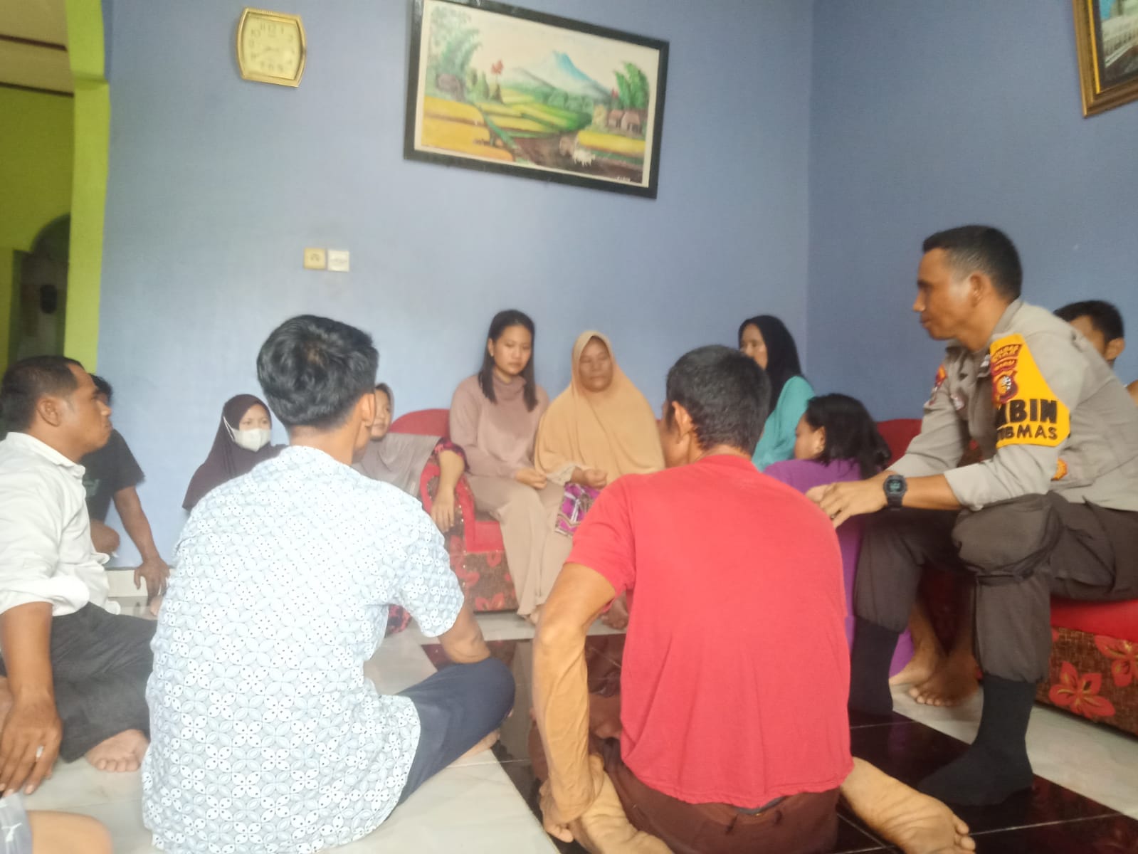 Polsek Kandis Gencarkan Patroli Cooling System untuk Pilkada 2024 yang Kondusif