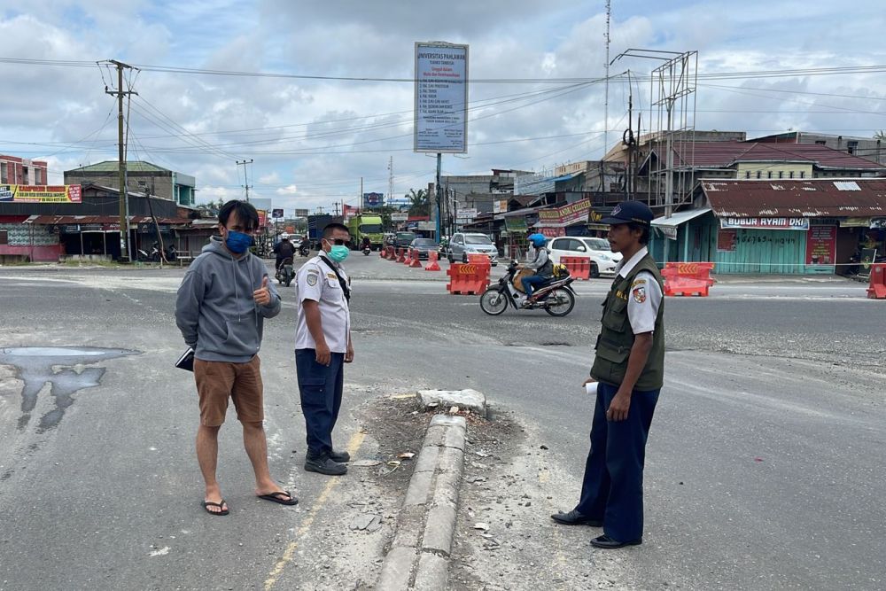 Kadishub Riau Sebut Pemasangan APILL di Simpang Panam sudah melalui Kajian