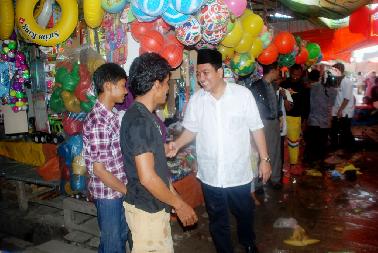 JE Kunjungi Pasar Panam