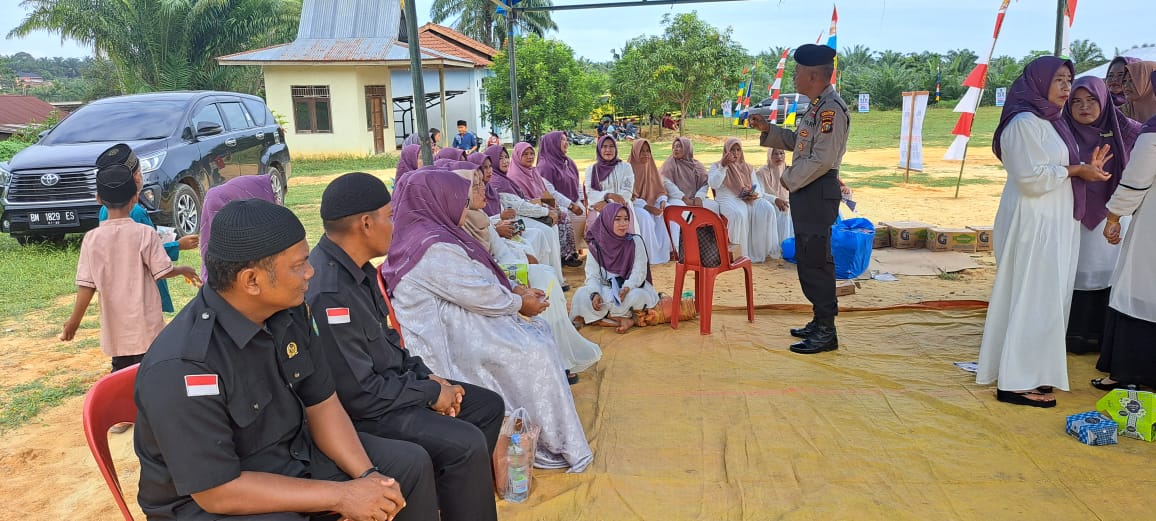 Polsek Mandau Gandeng Ibu-Ibu dalam Wujudkan Pilkada Damai 2024