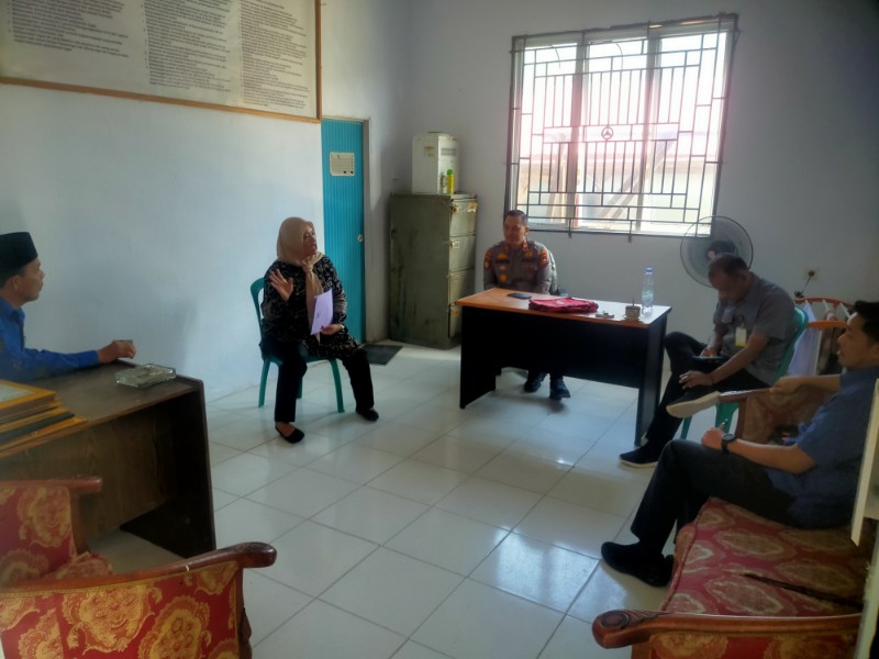 Polsek Kandis Intensifkan Cooling System Jelang Kampanye Pilkada 2024