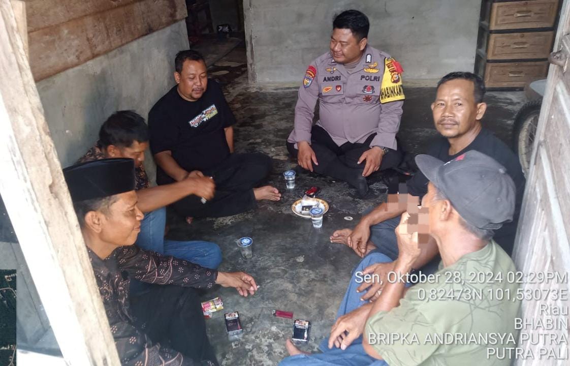 Polsek Minas Gelar Sambang Warga, Jalin Silaturahmi dan Jaga Kondusivitas Jelang Pilkada