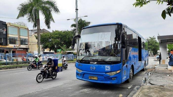 Tumpangi Bus TMP, Warga Bakal Bayar Pakai Non Tunai