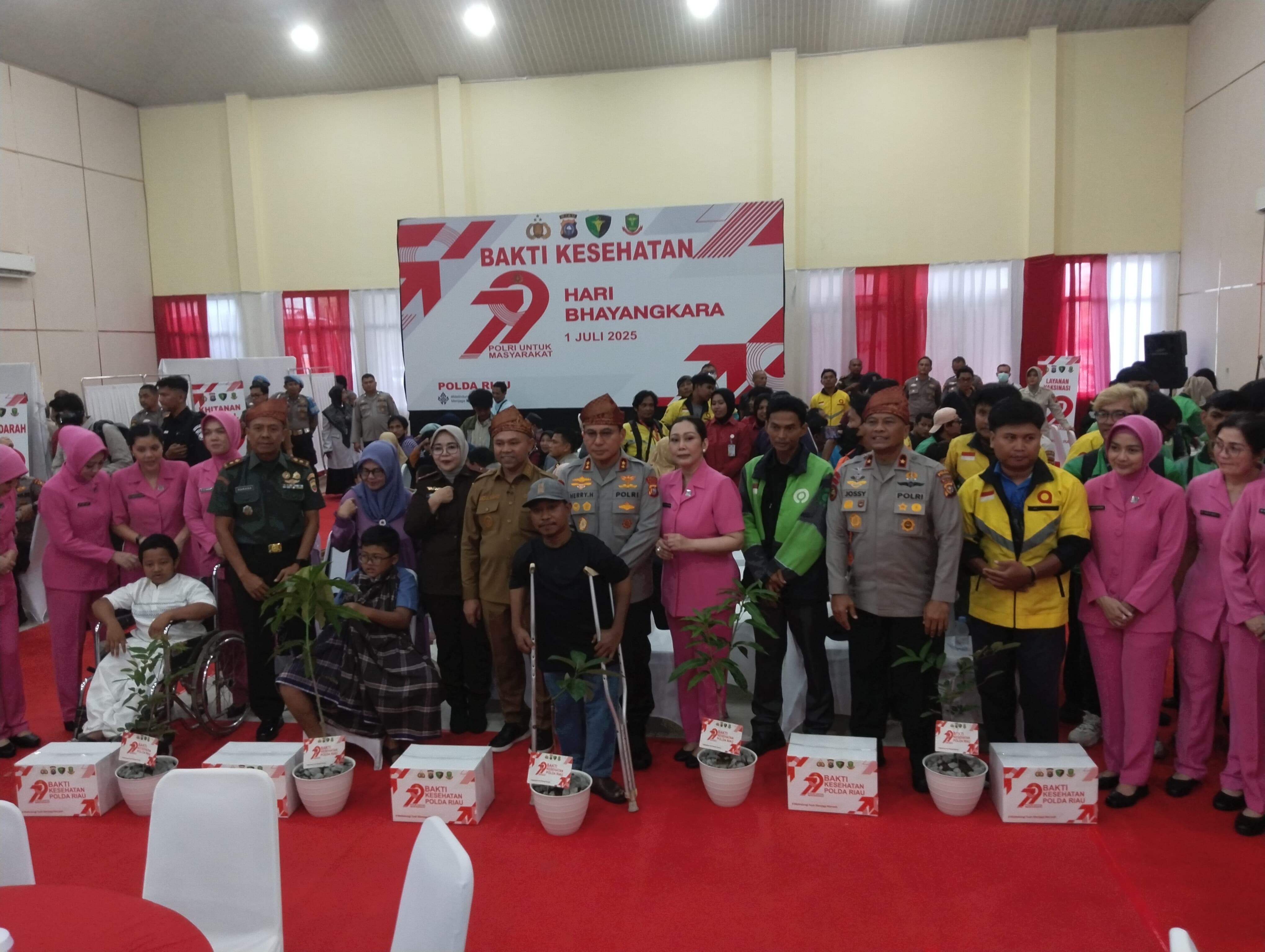 Kapolda Riau: Bakti Kesehatan Ini Bukan Sekadar Bantuan, Tapi Pondasi SDM