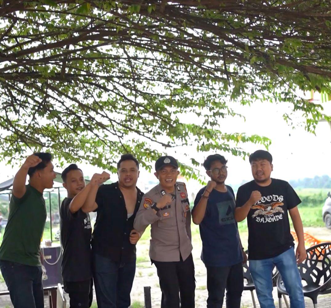 Polres Rohil Ajak Influencer Sukseskan Pemilu