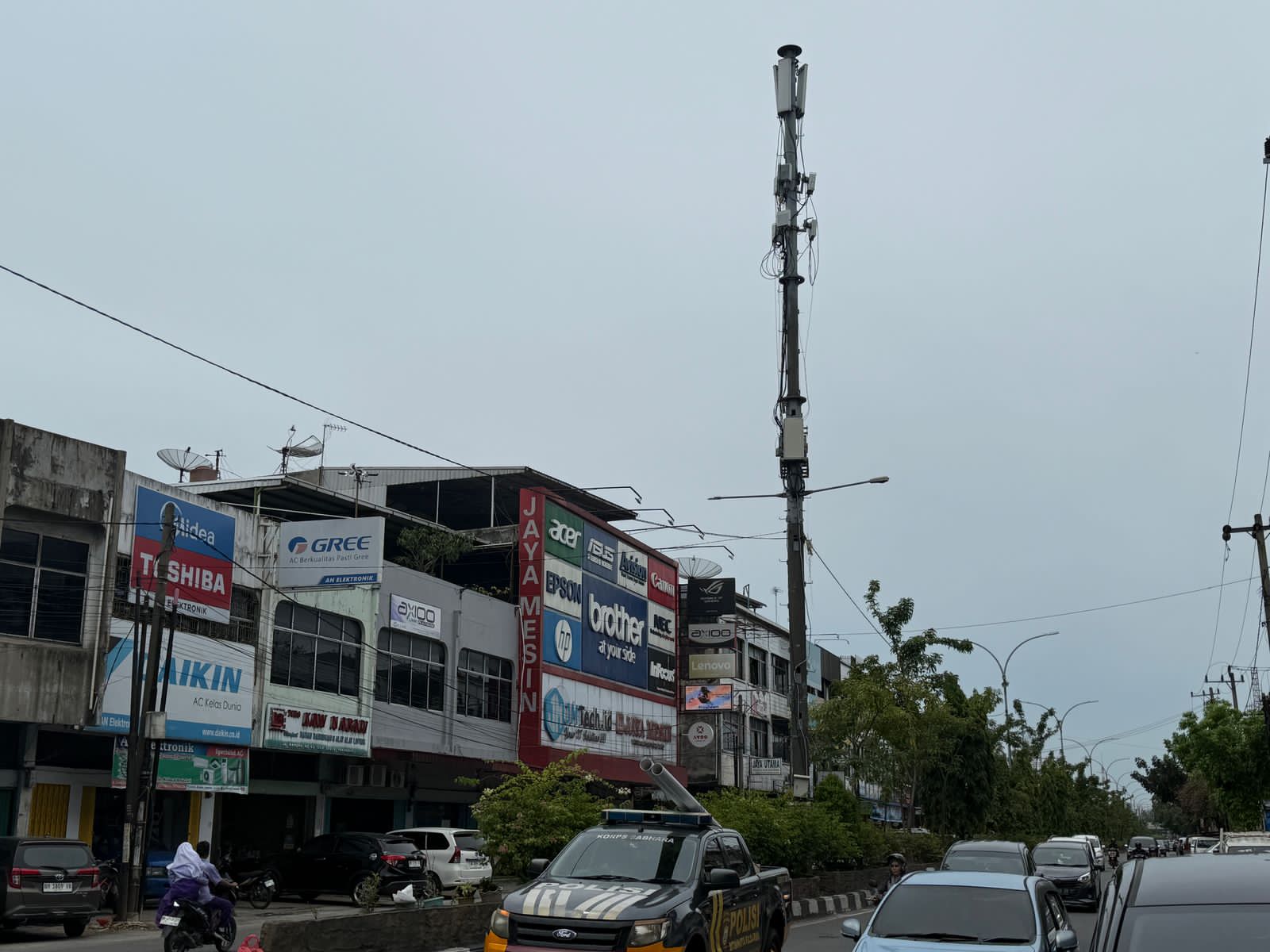 Sejumlah Tiang Microcell Diduga Habis Masa Izin, Satpol PP Pekanbaru Siap Lakukan Penertiban