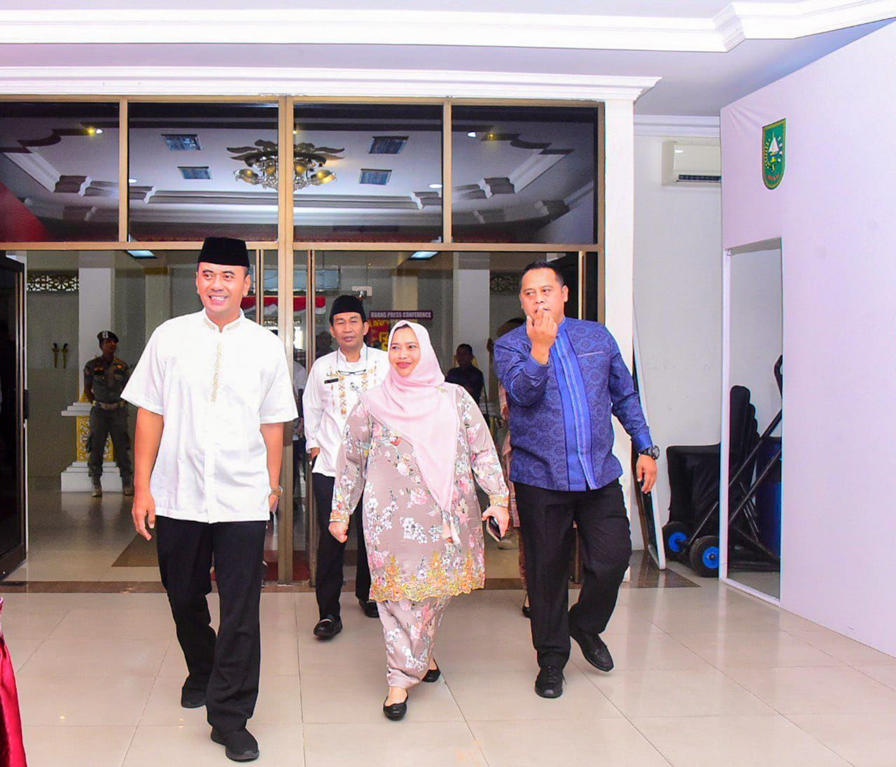 Bupati Kasmarni Hadiri HUT Korem 031/WB Ke-64