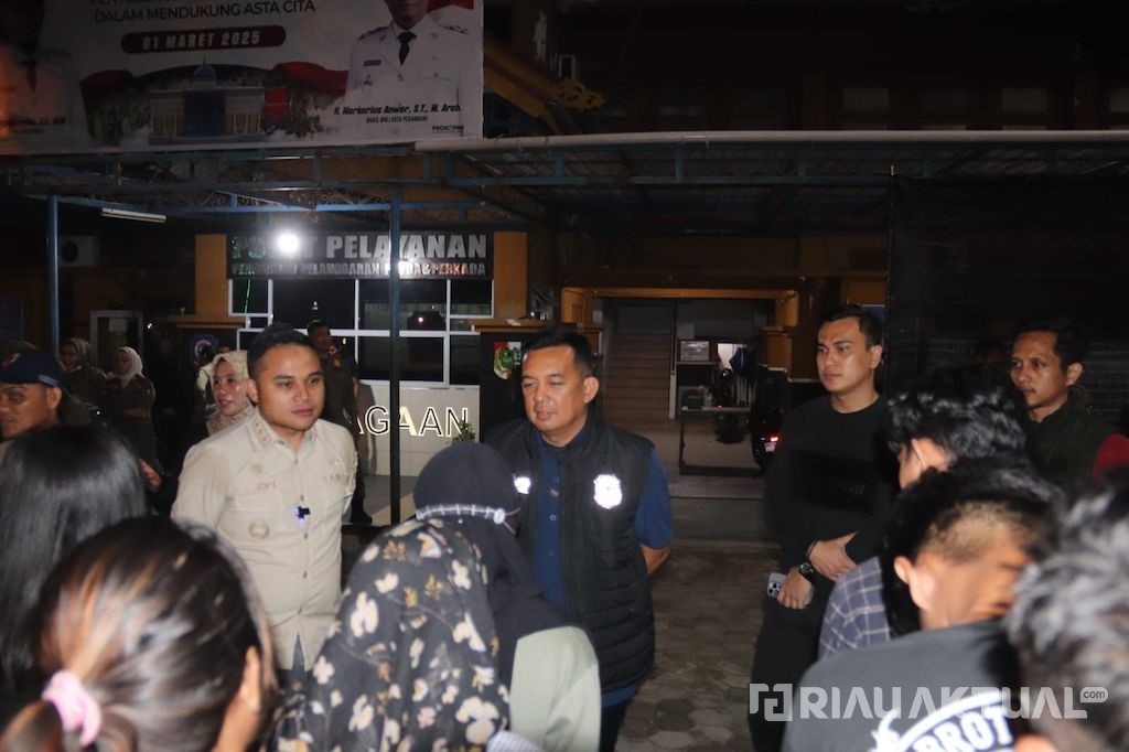 Satpol PP Pekanbaru Gelar Razia Pekat, Sejumlah Pasangan Terjaring