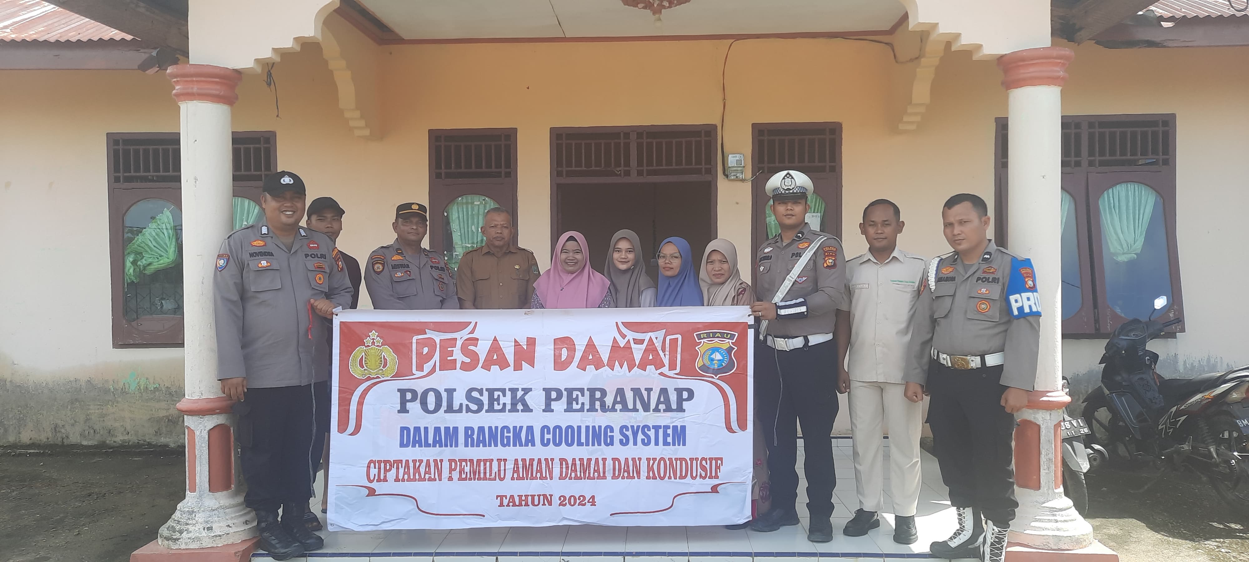 Polsek Peranap: Jaga Netralitas, Jauhi Politik Praktis