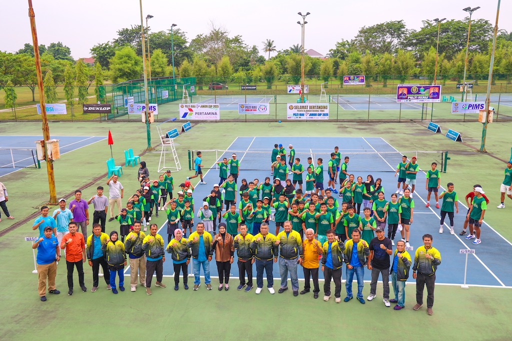 PTPN IV Regional III Gelar Turnamen Tenis Junior Nasional, 147 Atlet Berlaga di Pekanbaru