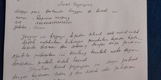 Selain Menghukum Jilati WC, Guru RM Juga Pernah Memukul Muridnya