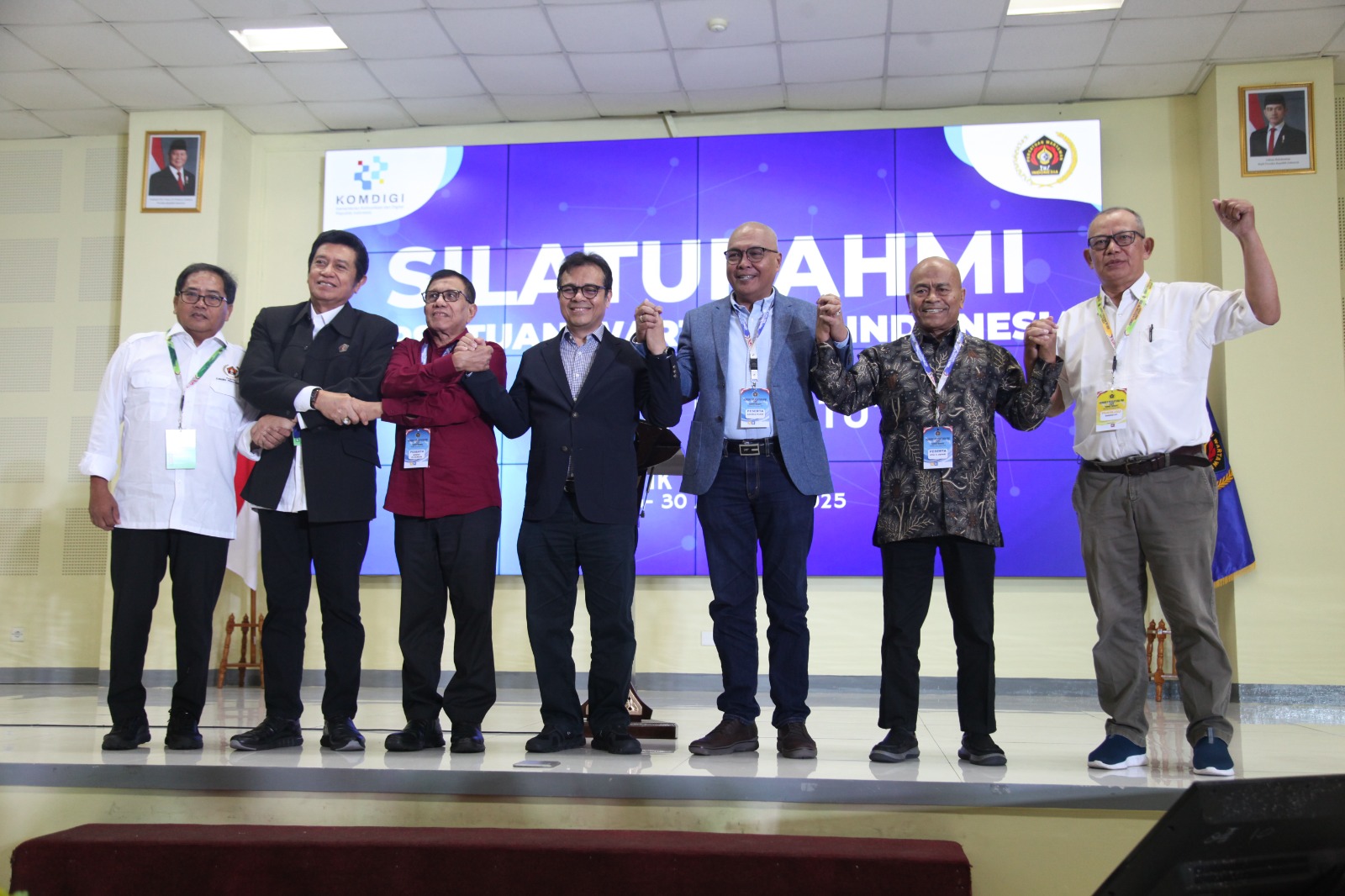 Wamen Komdigi Buka Silaturahmi PWI, Tekankan Pentingnya Persatuan Wartawan