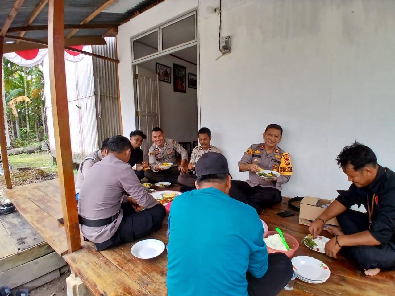 Polsek Teluk Meranti Gelar Cooling System Jelang Pilkada Serentak