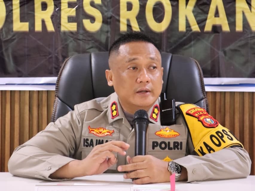 Press Release Akhir Tahun, Polres Rohil Paparkan Capaian Kinerja 2025