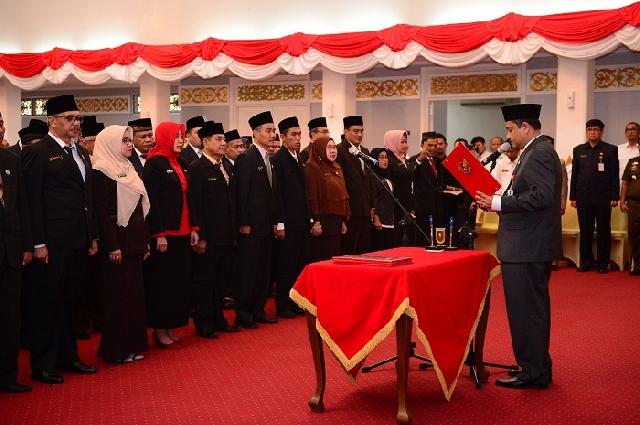 BKD Riau Masih Menunggu Arahan Pelantikan Pejabat Eselon III dan IV