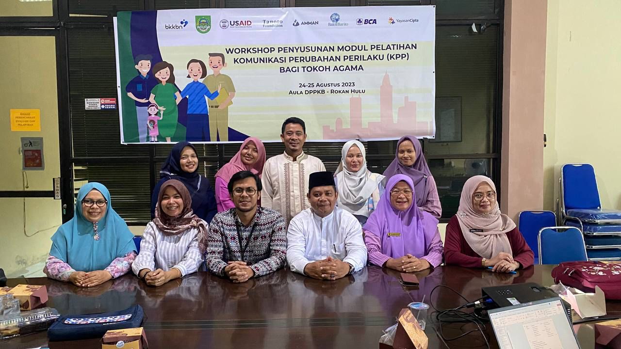 Workshop Penyusunan Modul KPP Tokoh Agama untuk Menurunkan Stunting di Rokan Hulu