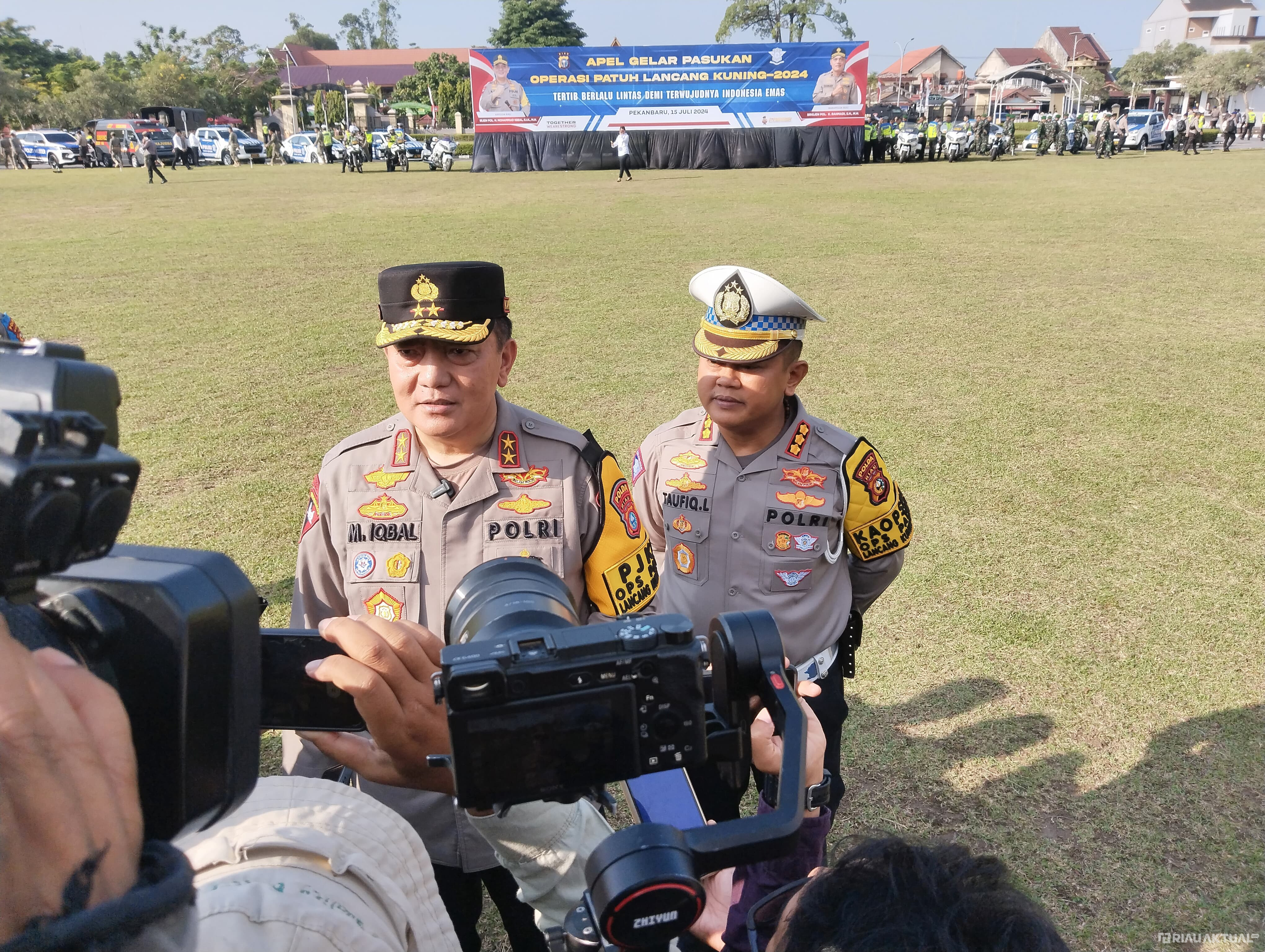 Tekan Angka Kecelakaan di Riau, Irjen Pol Iqbal: Polri Kedepankan Humanisme