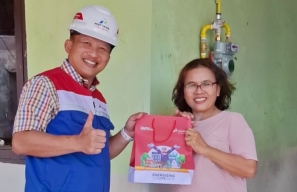 Warga Perumahan Rosinton Raya Batam Mulai Nikmati Gas Bumi dari Program GasKita PGN