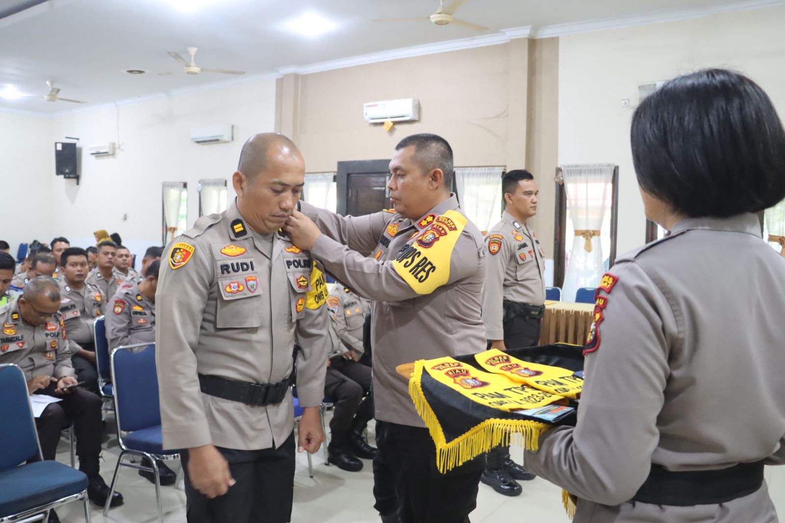 Kapolres Dumai Ingatkan Anggota Profesional dan Netral Kawal Pemilu 2024