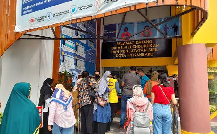 Maintenance, Sejumlah Layanan Disdukcapil Pekanbaru Gangguan