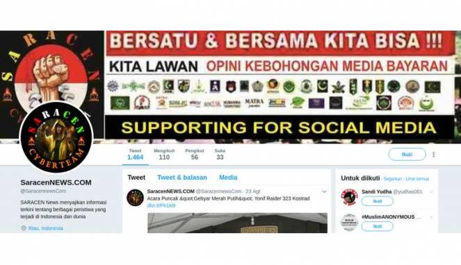 Kominfo Belum Blokir Situs Penyebar Hoaks Saracen, Mengapa?