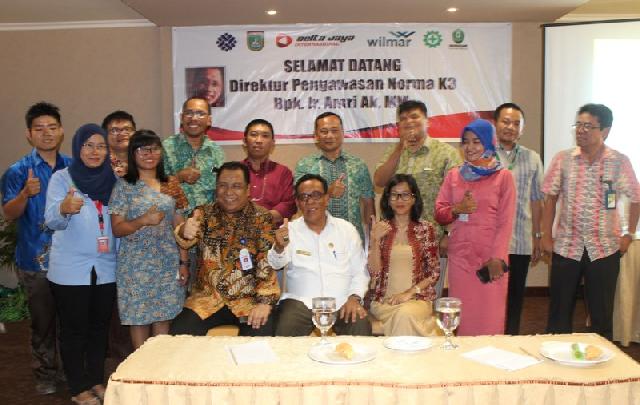 PT Wilmar Group Dumai Gelar Pelatihan AK3 Kebakaran