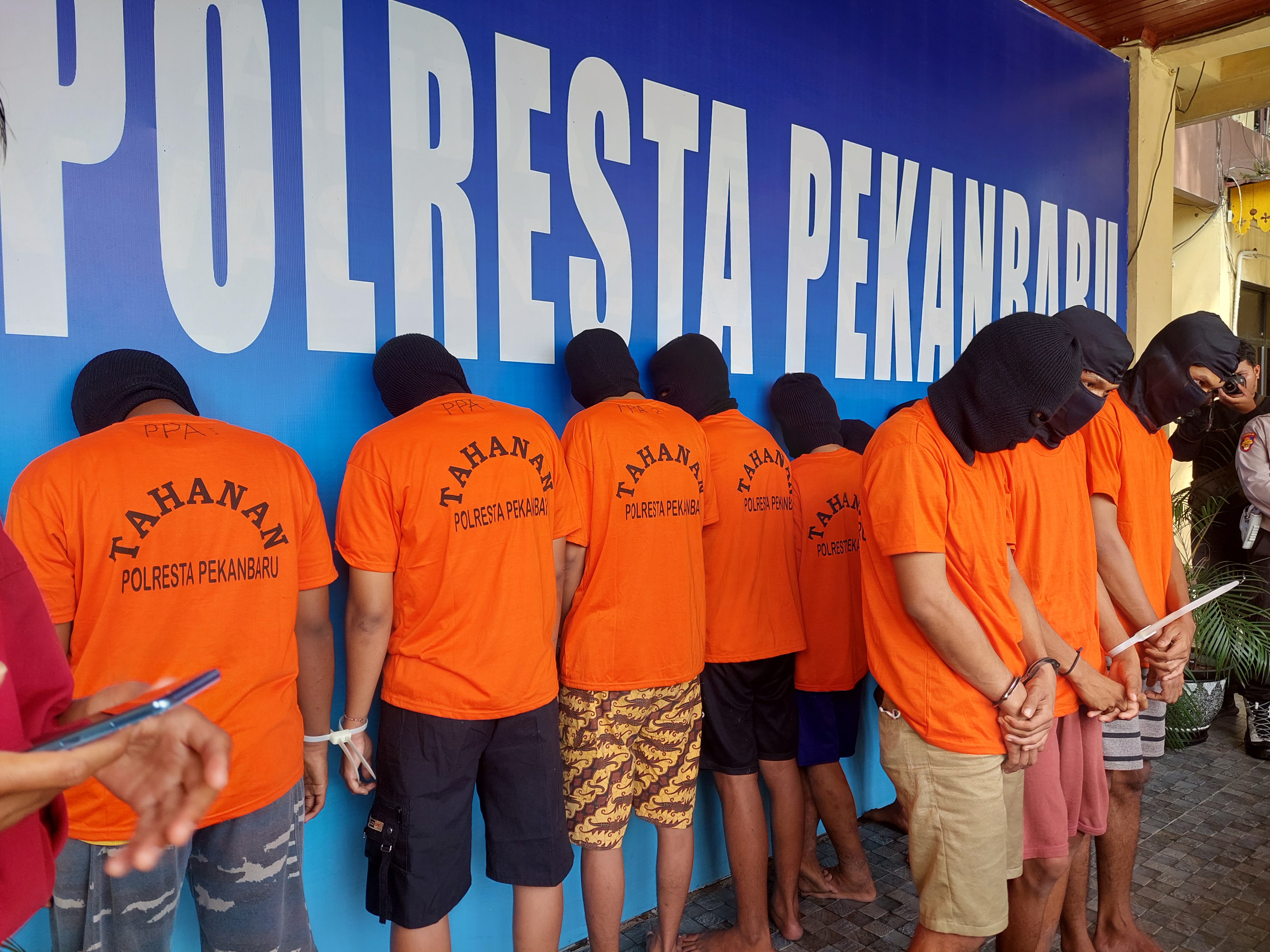 Polisi Ringkus Komplotan Geng Motor, Masyarakat Pekanbaru Lebih Waspada Berkendara Malam Hari