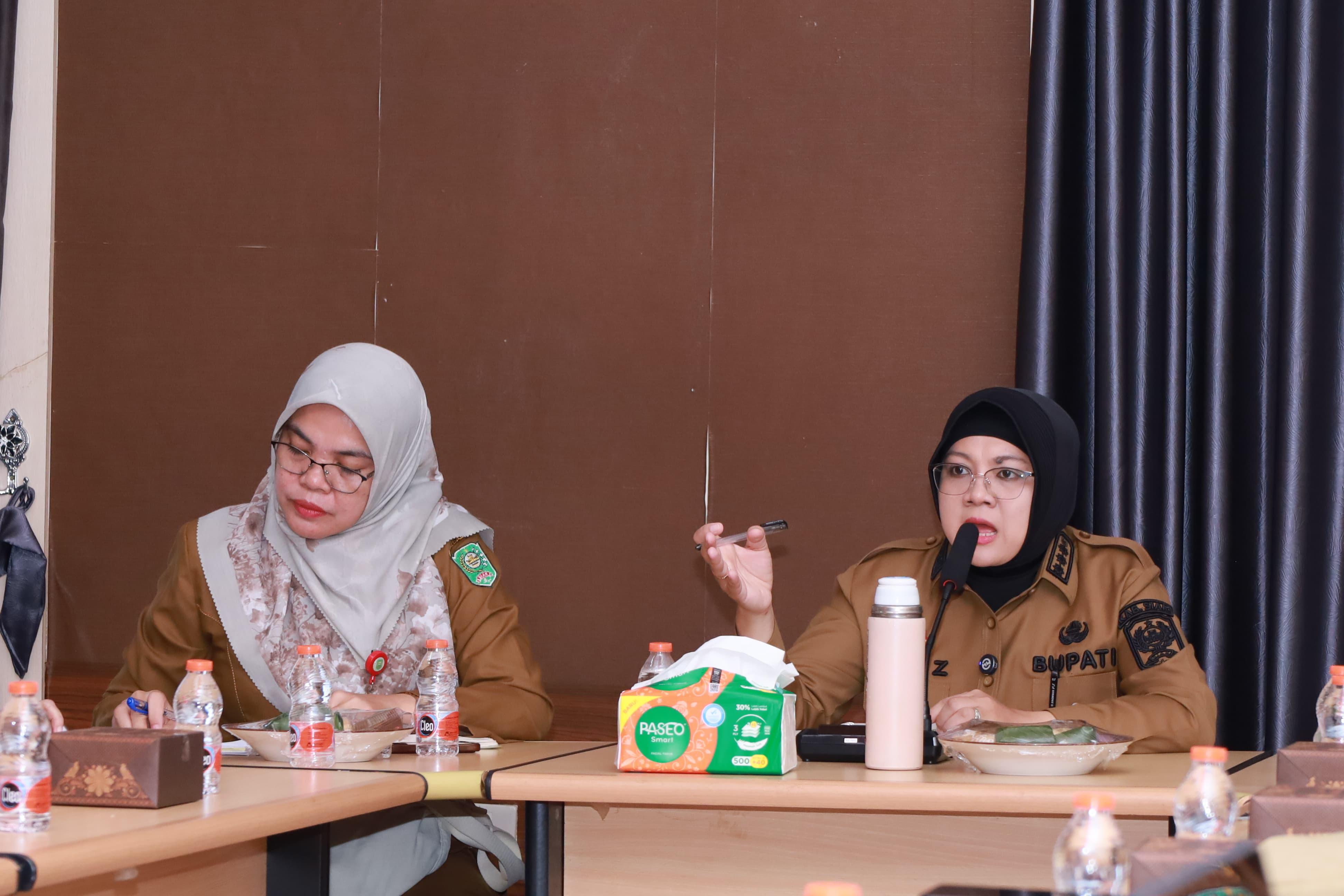 Bupati Siak Minta RSUD Tengku Rafian Jadi Pelayanan Kesehatan Terbaik Meski Anggaran Terbatas