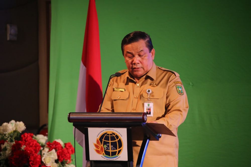 Pemprov Riau Dorong Masyarakat Segera Sertifikasi Tanah