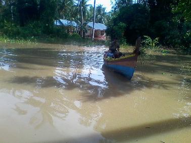 Tiga Desa di Pijay Terendam Banjir