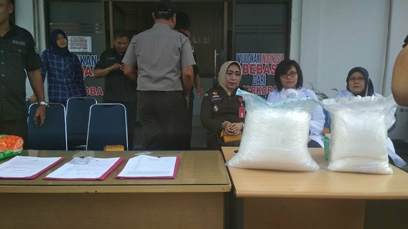 Sabu 17 Kilo Dari 7 Tersangka di Riau Dilenyapkan