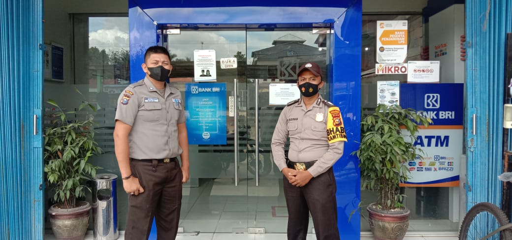 Jaga Wilkum, Polsek Langgam Patroli C3 dan Sosialisasi Prokes Kepada Masyarakat