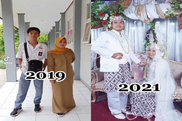Pria Nikahi Gurunya! 2019 Masih Jadi Murid, 2021 Resmi Suami Istri
