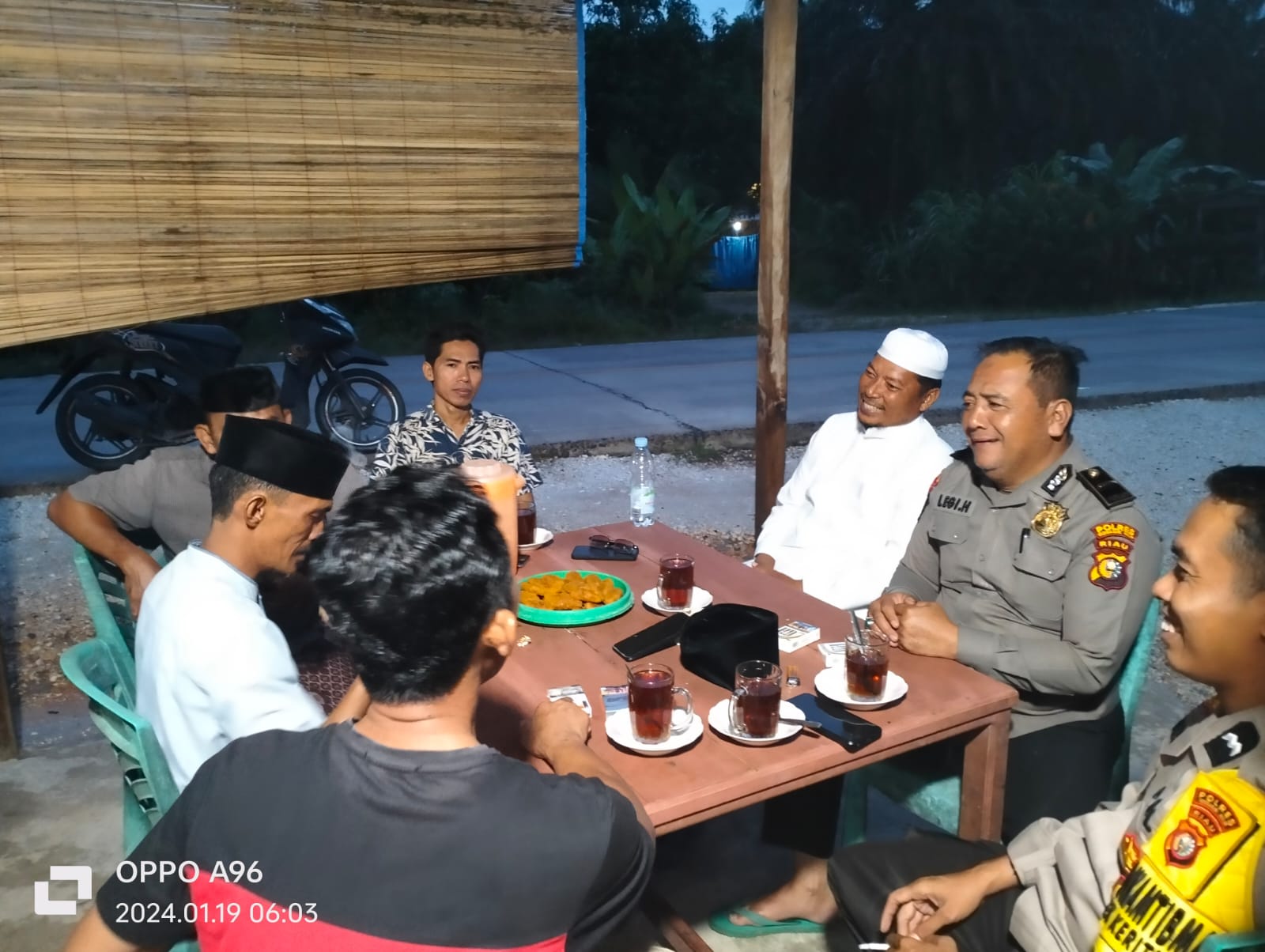 Upaya Preemtif dan Cooling System Polsek Keritang Menjelang Pemilu 2024