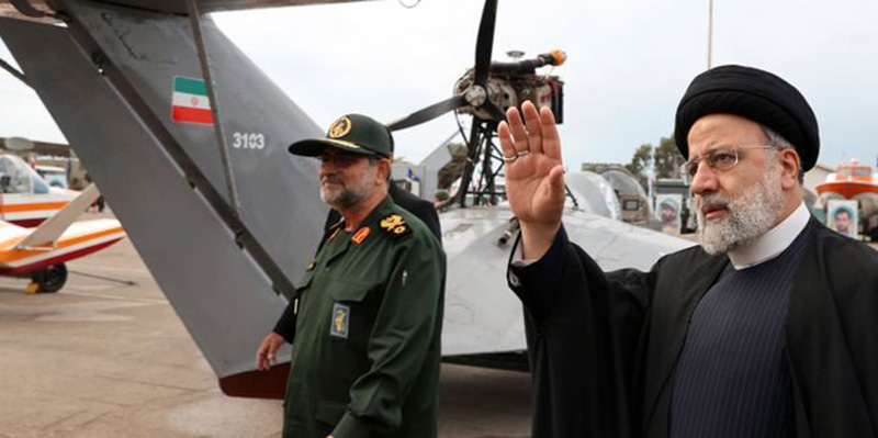 Helikopter Rombongan Presiden Iran Jatuh
