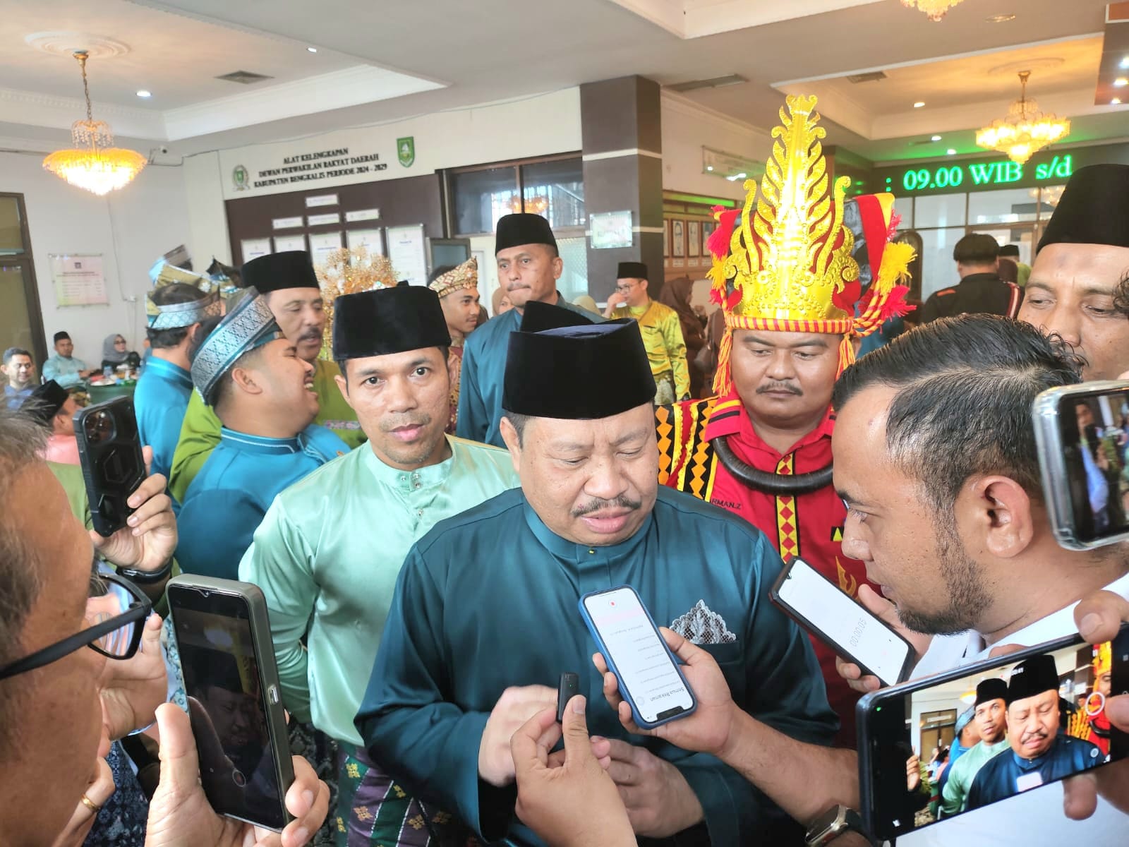 Mantan Bupati Amril Mukminin Ajak Masyarakat Kompak Bangun Bengkalis di Hari Jadi ke-513