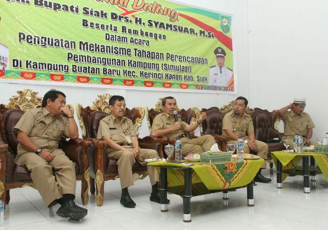 Bupati Minta Seluruh Kampung Mencontoh Kampung Buatan Baru