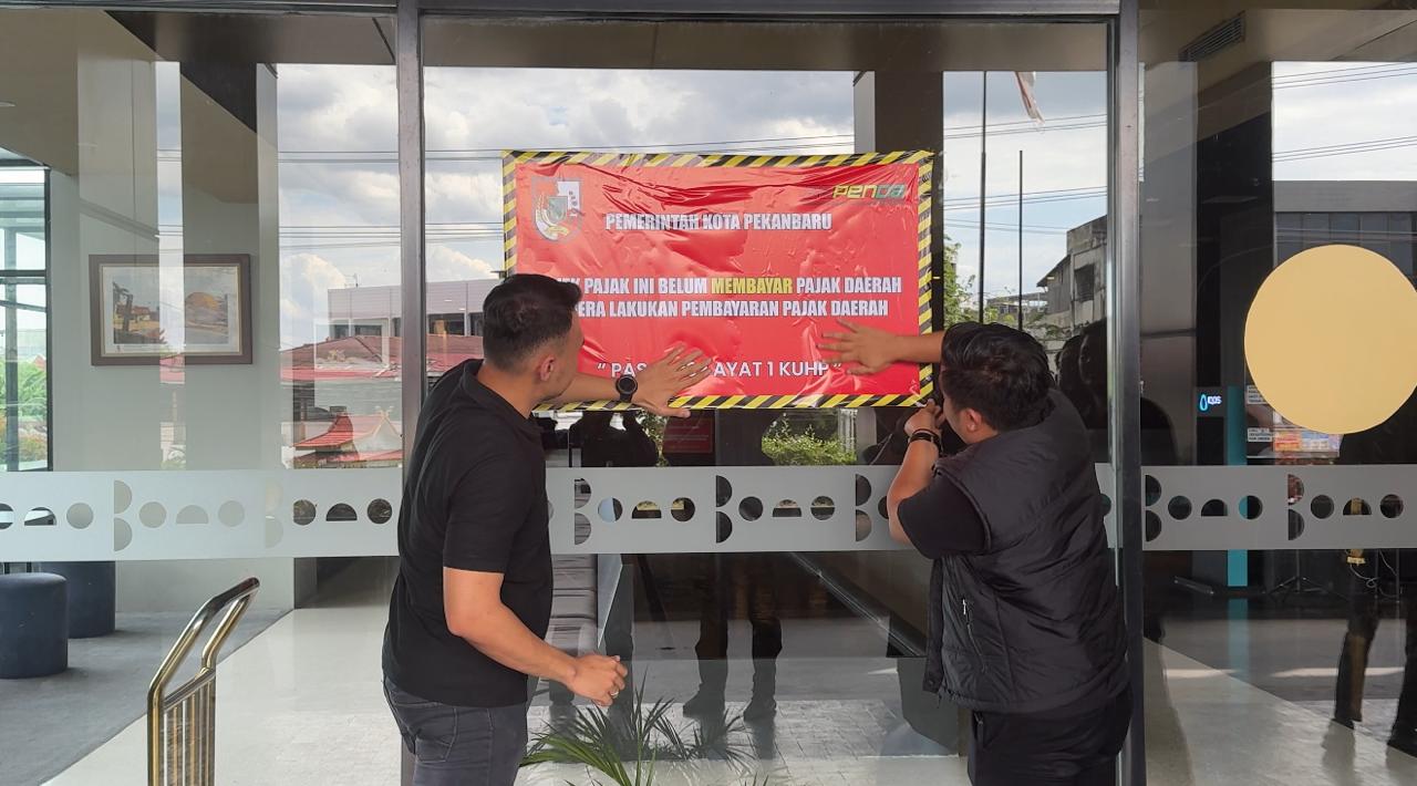 Pajak Tak Disetor, Bapenda Pekanbaru Tindak Tegas Penunggak