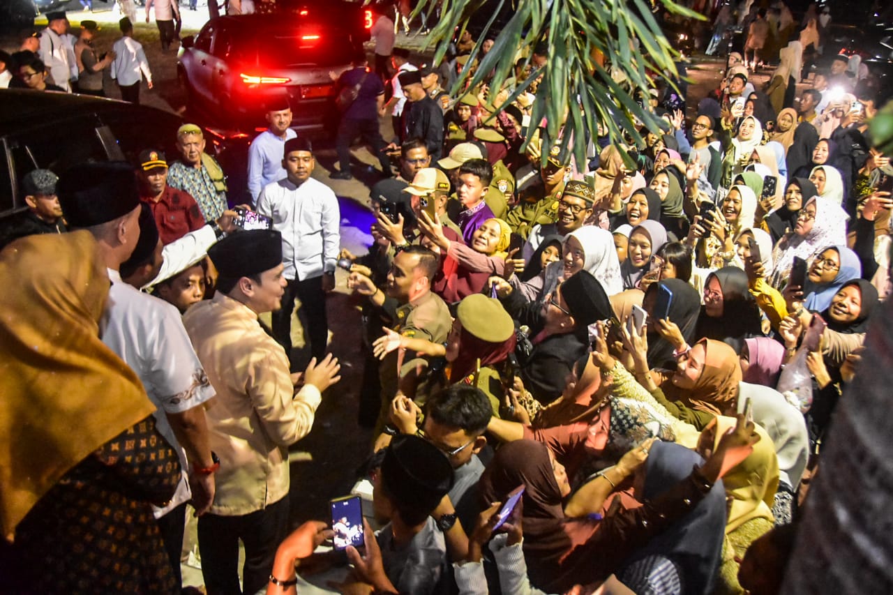Ribuan Warga Padati Lapangan Tugu Bengkalis, Tabligh Akbar Semarakkan Hari Jadi ke-513