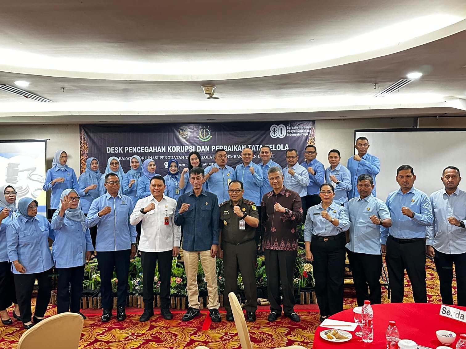 Pencegahan Korupsi Jadi Prioritas, Kemenko Polhukam dan Kejaksaan RI Gelar Rakor di Riau