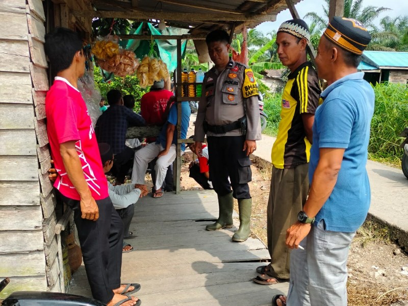 Cooling System Jelang Pilkada 2024: Polsek Batang Tuaka Imbau Warga Jaga Persatuan