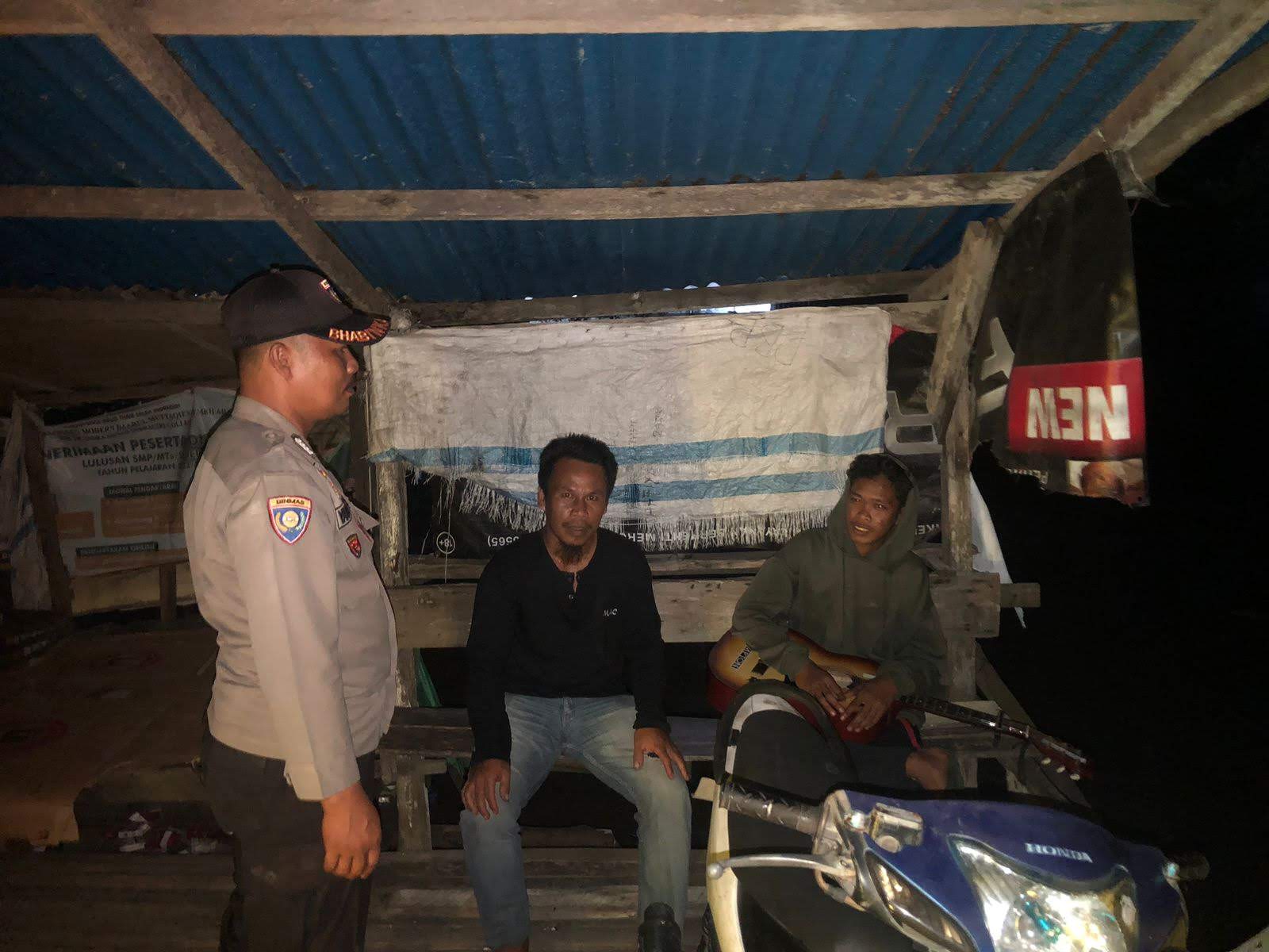 Polsek Pulau Burung Laksanakan Cooling System dan Himbau Pemilu Damai