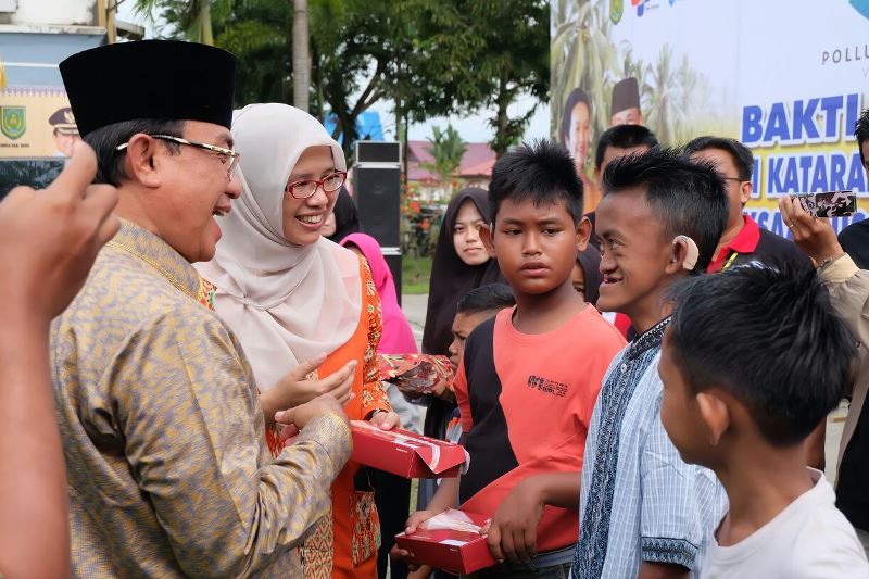Operasi Katarak dan Bibir Sumbing Gratis, Bupati Wardan Anjurkan Peserta Senantiasa Bersyukur