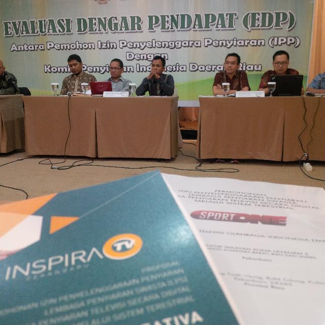 KPID Riau Proses Izin Lembaga Penyiaran Baru
