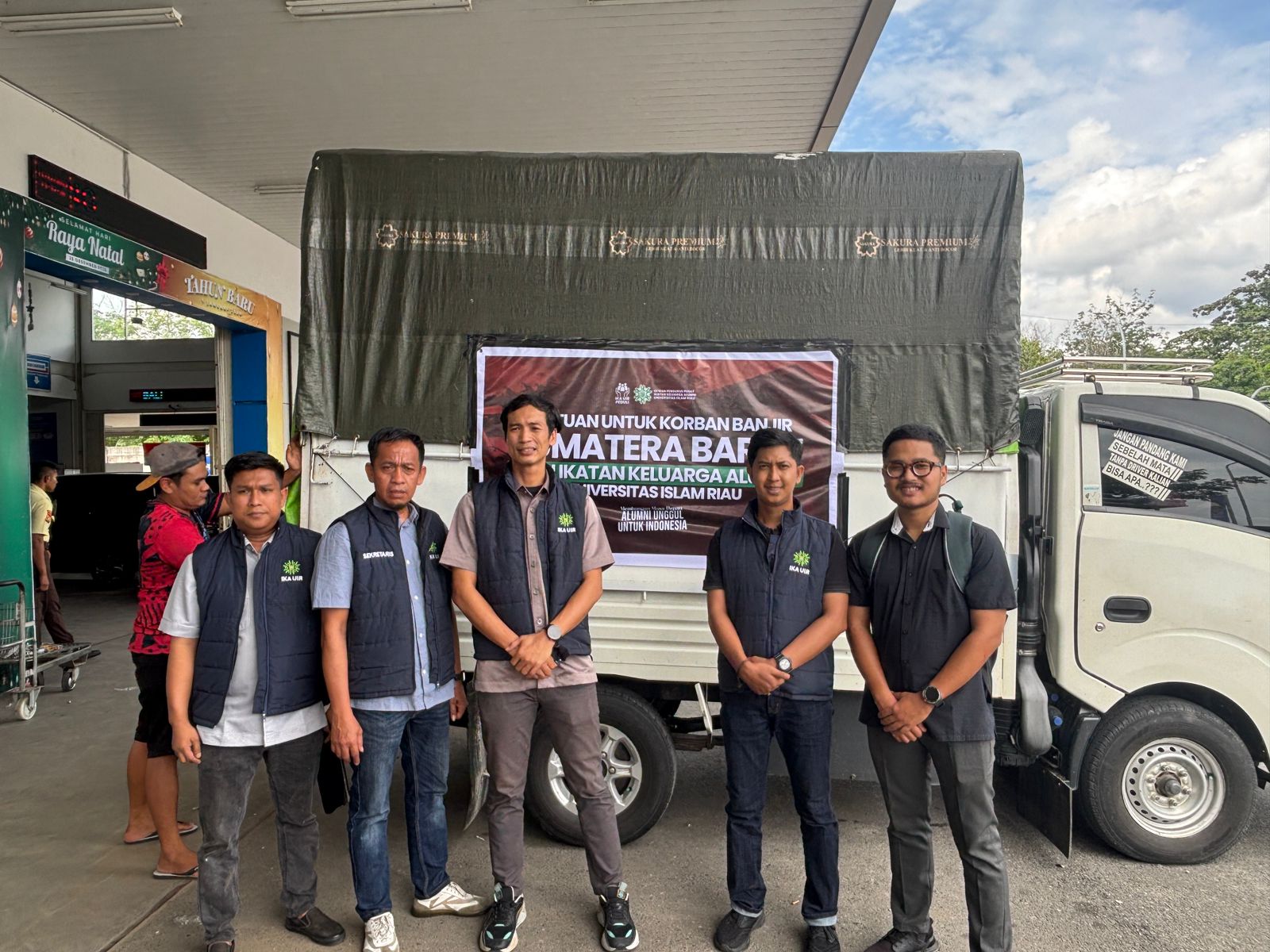 DPP IKA UIR Kirim Bantuan ke Lokasi Bencana di Agam