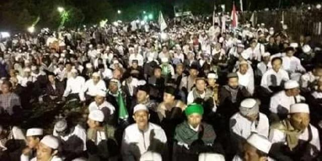 7.000 umat muslim lakukan gema salawat di Bali bikin pecalang ikut menangis