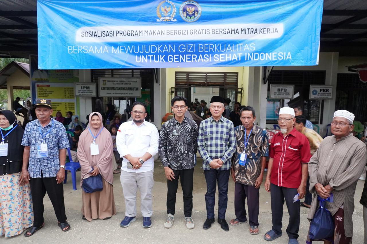 Dorong Pendirian Dapur Sehat, Desa Tanjung Rambutan Kampar Siap Dukung Program Makan Bergizi Gratis